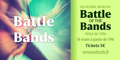 Foreday Semi Serif Font Poster 4